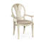 Country Farmhouse Upholstered Arm Chair-39742595