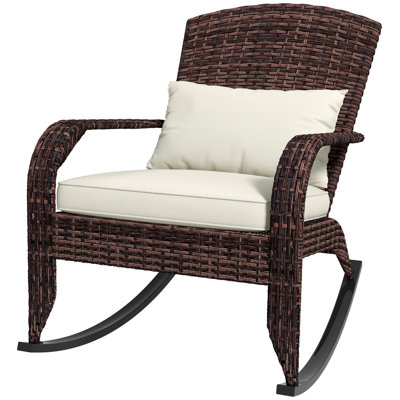 Chaise berçante Adirondack