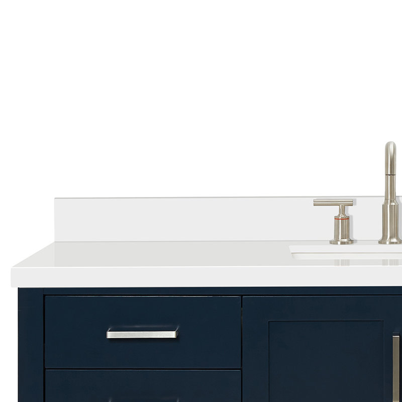 Magnolia Bath Vanity Rectangular Basin S061SWQ, Midnight Blue, Rectangular