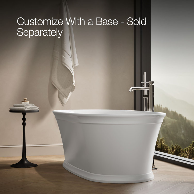 Memoirs® 66" x 36" Freestanding Soaking Bathtub
