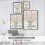 Reproduction encadrée FLORAL Series DLIX - bois massif-1447738531