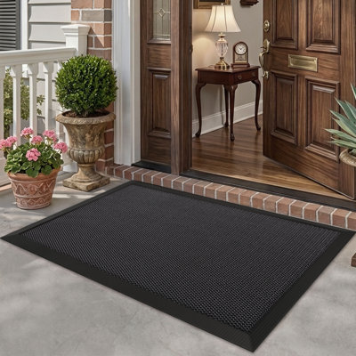Non-Slip Dirt-Trapping Outdoor Doormat