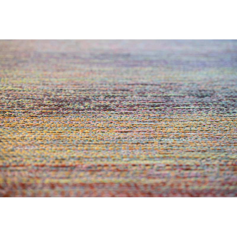 Striped Indoor / Outdoor Rug, Rectangle 6'7" x 9'6"