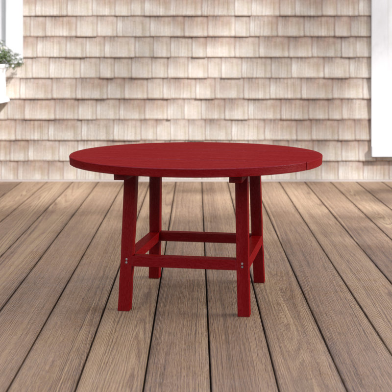 Table basse Shay, Rouge