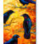 Kucera «Crows 9», reproduction sur toile tendue-22074052
