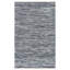 Gerow Striped Handmade Cotton Grey Area Rug-22735760