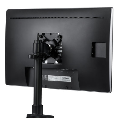 Mount-It Height Adjustable Computer Monitor Mount with Tilting Functionality Fits 13" - 32" Screens