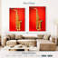 Saxophone sur fond rouge-108486031