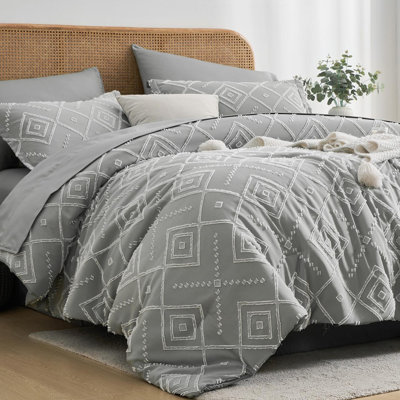 7pieces(queen/king)aesthetic Premium Comforter Set For All Seasons, Soft & Comfortable Bed In A Bag Set For Student/friends/family, A Cloud-like Sleeping Space , Spring/summer/autumn/winter, Great Gift/home Decor