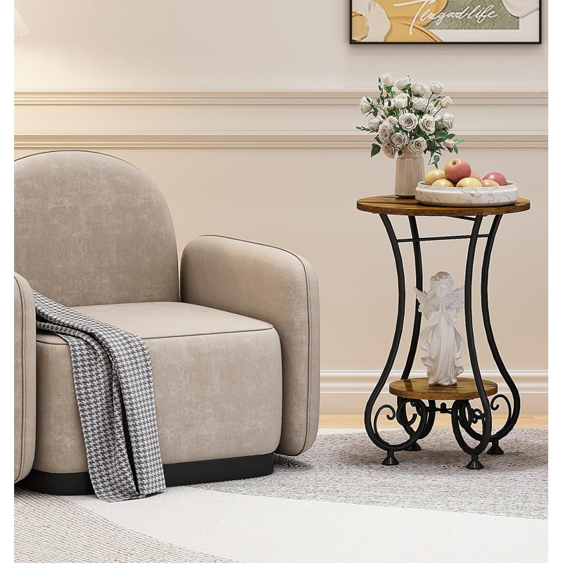 Small Space Circular Edge Table