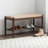 Walnut Upholstered Solid Wood  Bench-1557025992