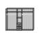 Harron 5 Door Manufactured Wood Wardrobe