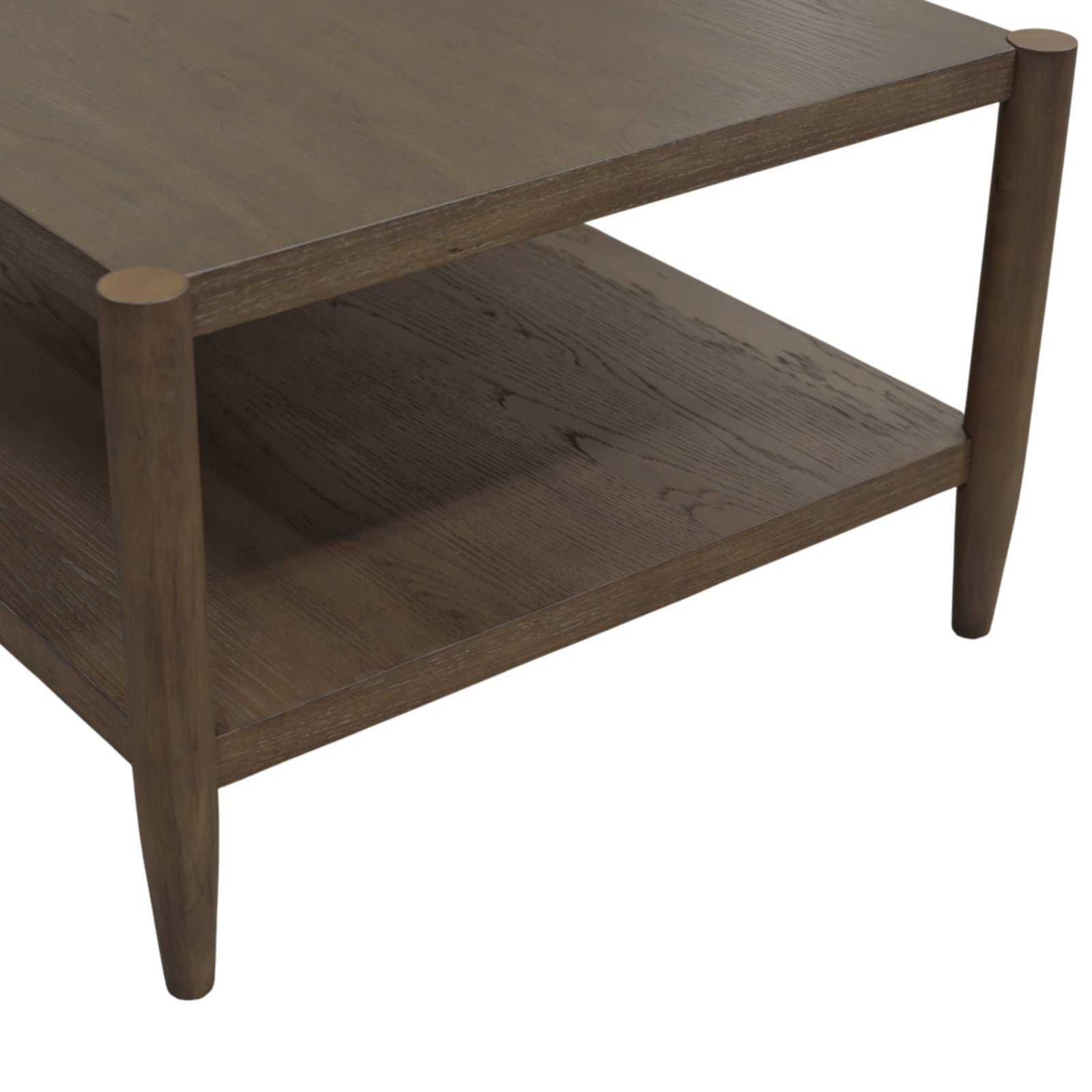 Reece 48" Rectangular Coffee Table, Walnut