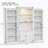 78.75" Tall 3-Piece Retro Bookcase Set With Adjustable LED Lighting And Tempered Glass Shelves For Flexible Display And Storage.-1384765530