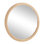 Amanda Lindroth Dunmore Round Wicker Mirror