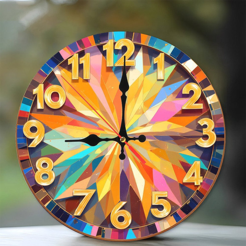  Horloge géométrique