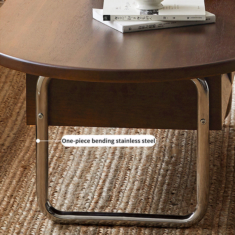 Table basse ovale