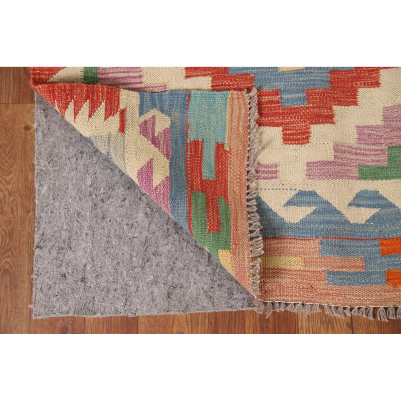 Colourful Kilim Oriental Runner Rug 3x10