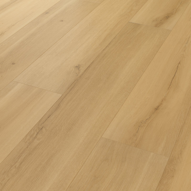 Planche de vinyle de luxe ADURA®Rigid avec Microban® en chêne suisse de 7 po x 48 po x 5,5 mm avec couche d'usure de 20 mil