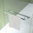 60" Wide And 70" High Aluminum Frame Bypass Bathroom Sliding Door With Double Handle As Towel Rail, - Crash Angle, Mute Rollers, Easy To Install 56 Adjustable Width 8Mm & Tempered Glass, Stainless-122093453