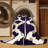Machine Washable Trellis Purple Area Rug-304530779