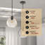 Luminaire suspendu réglable en verre texturé 1 lumière à intensité variable