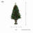 Hiram Artificial Pine Christmas Tree