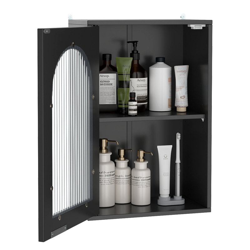 Bathroom Cabinet, Black