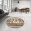 Tapis contemporain beige / brun-1270114409