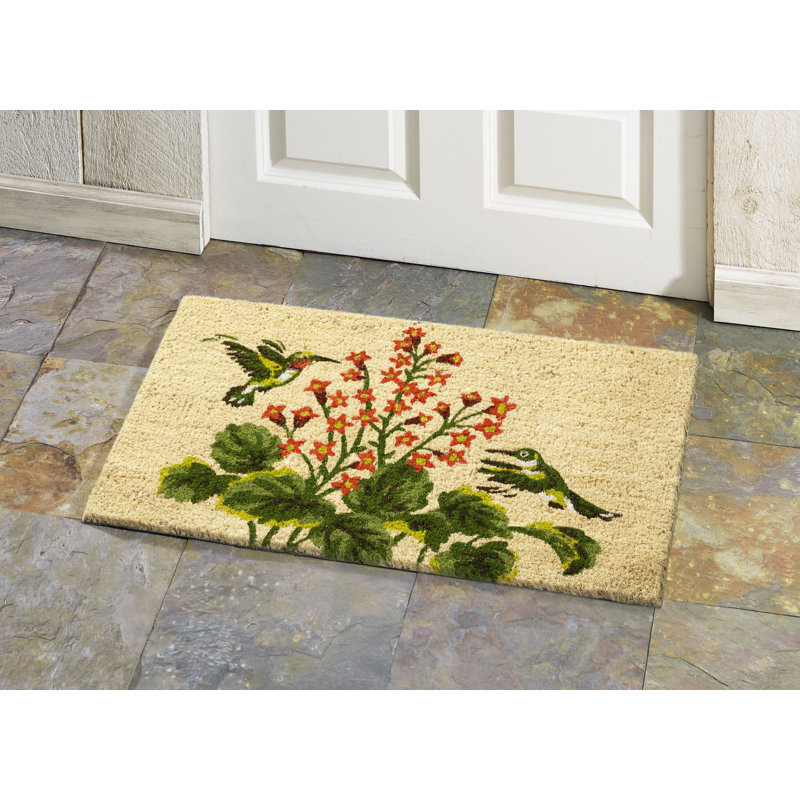 Hummingbirds Outdoor Doormat