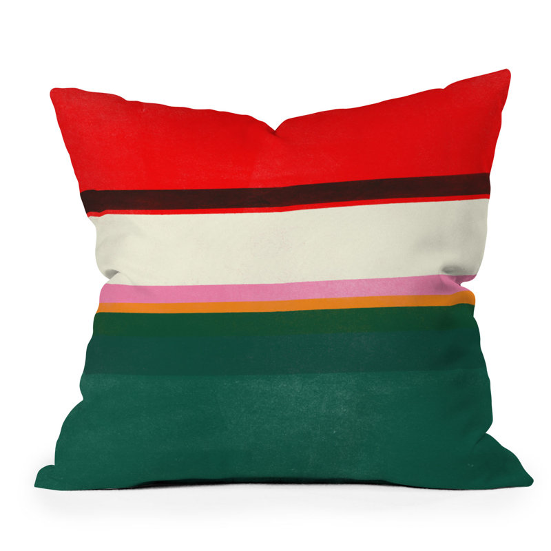 Garima Dhawan stripe study Throw Pillow, 16" x 16"