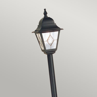 Verdigris Transparent Lamp Post (Full)