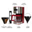 Cafetière programmable avec filtre réutilisable Kenmore-118745981