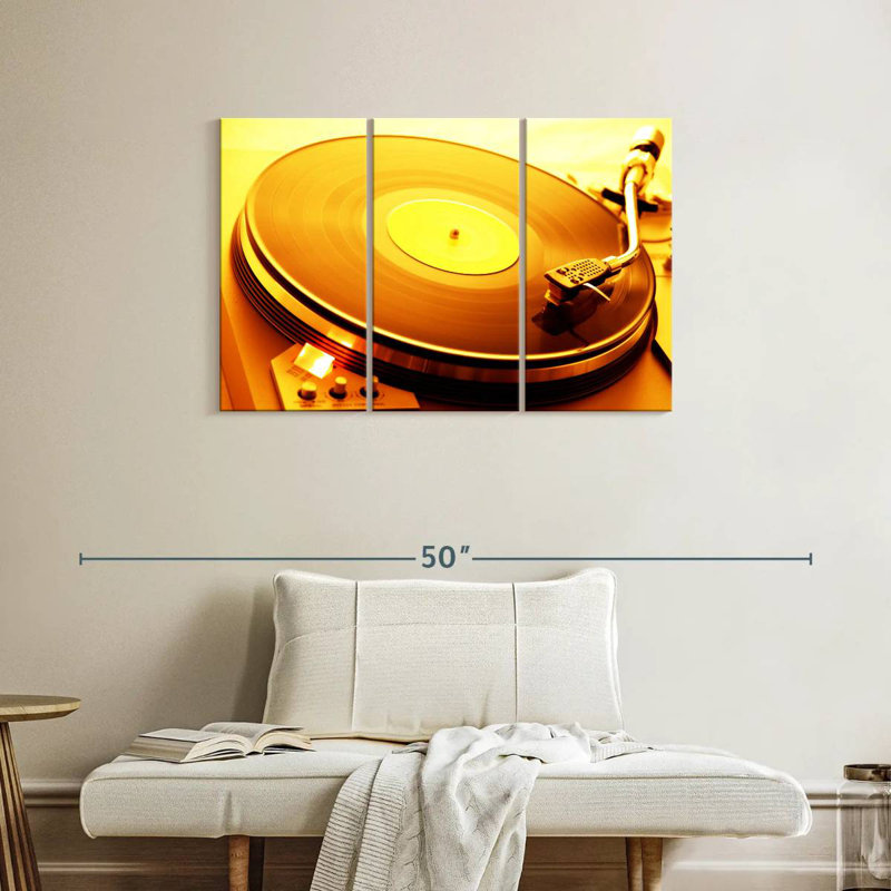 Lecteur de disque vinyle Abarca, H 24 po x l 38 po