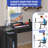 Aimaan L-Shaped Computer Desk with Power Outlet-1606121677