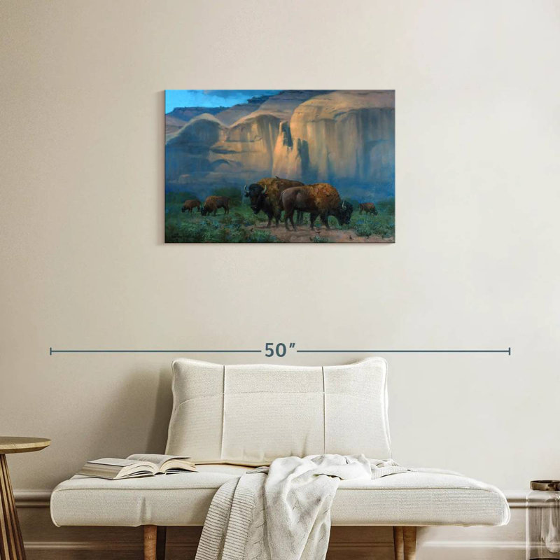 The Classic West, 20" H x 30" W