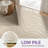 Liverpool Solid Wave High Low Pile Soft Plush Textured Washable Non-Slip Beige Indoor Rug-1185085804-1178269307
