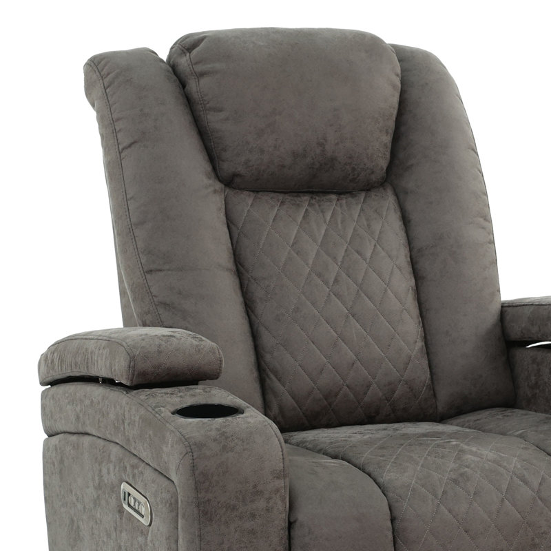 Fauteuil inclinable électrique simple, Gris
