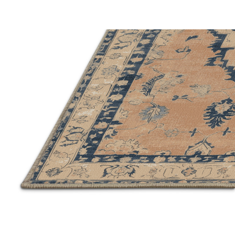 Tapis brun lavable à la machine, Tapis de couloir 2 pi x 5 pi