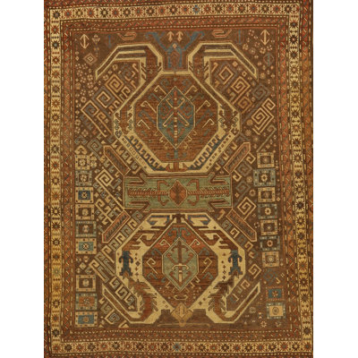 Tapis brun Shirvan