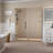 Belmore GS 63" x 72" Hinged Frameless Frosted Shower Door-105591013-105591012