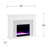 Hilmar Darby Home Co 50 " W White Electric Fireplace
