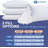 Continental Bedding 2-Pack Firm Down Pillows, 550FP, 75% Down 25% Feather, 400TC Cotton Cover-25038460
