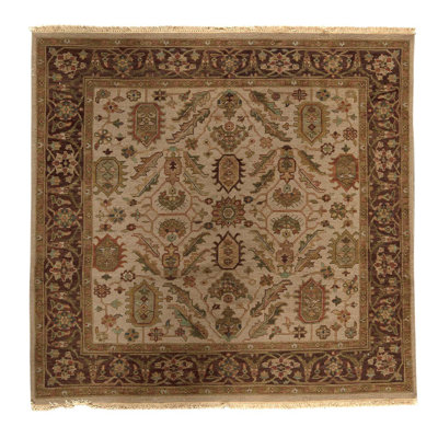 Hand Knotted Wool Oriental Area Rug