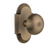 Cottage Plate with New York Door Knob