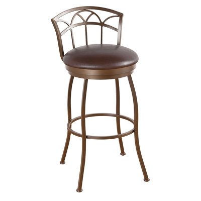Swivel Upholstered Counter Stool