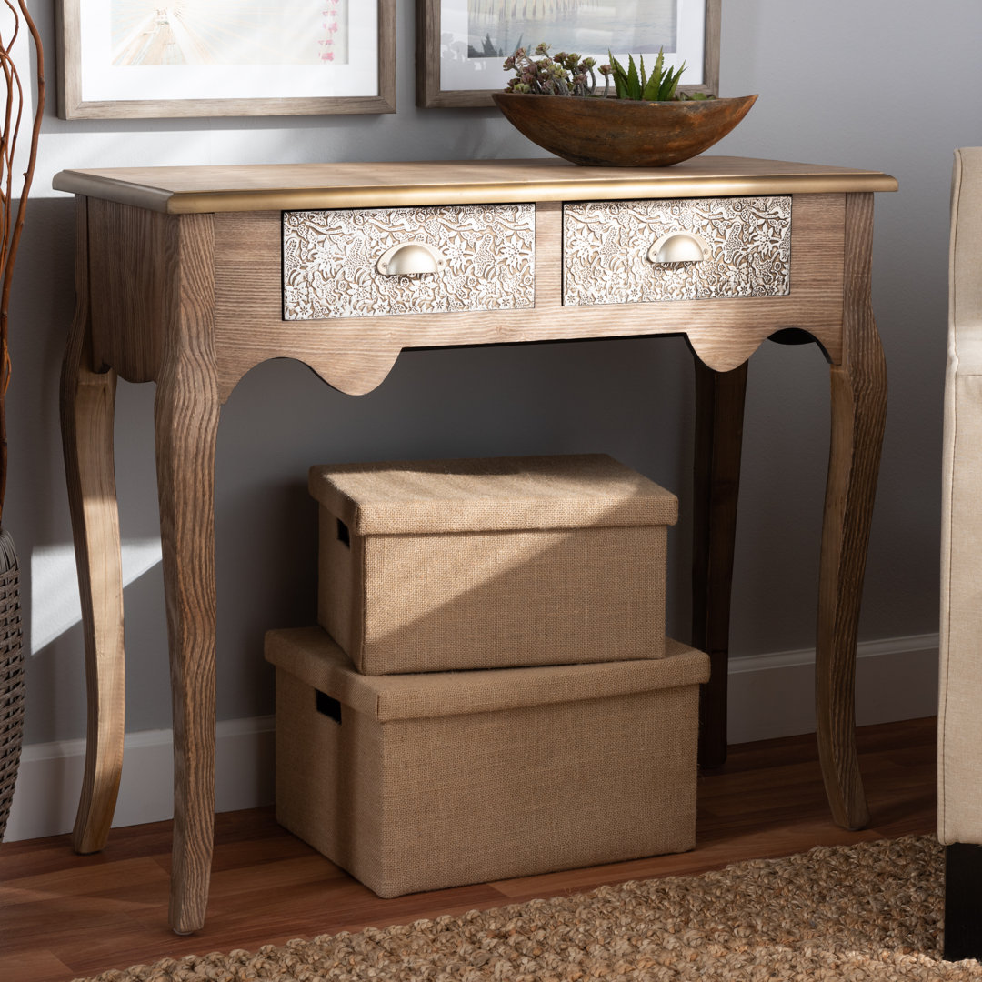 Fruithurst 88Cm Solid Wood Console Table