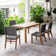 Sunseri 4 - Person Teak Rectangular Outdoor Dining Set