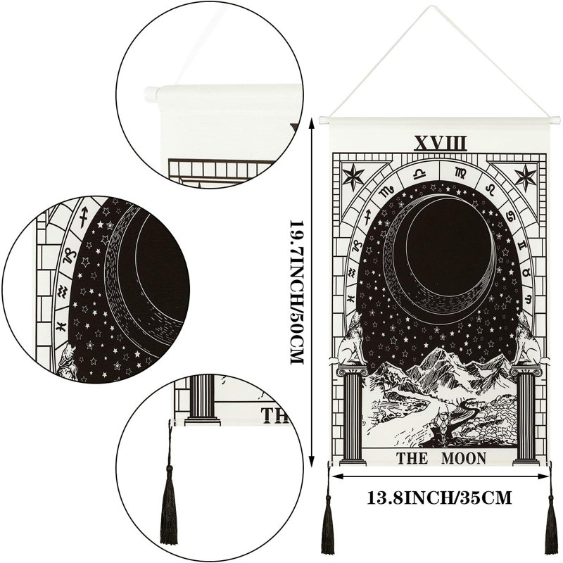 Ensemble de tapisserie en polyester 3 pièces Joanann