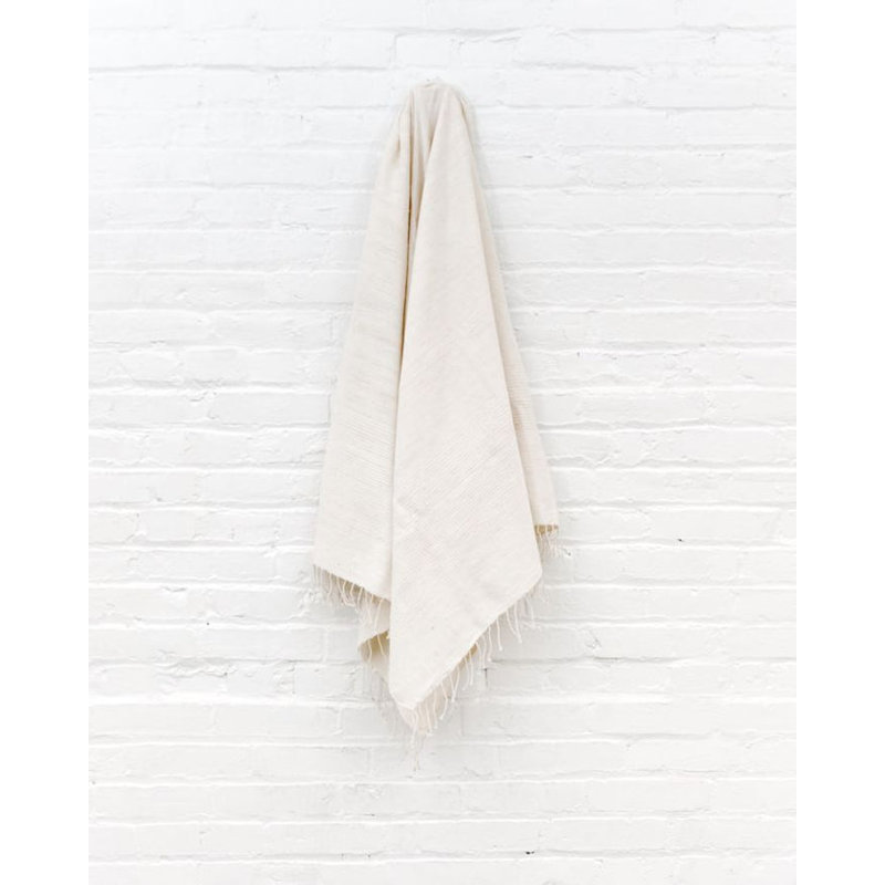 Serviette de bain en coton Riviera, Beige